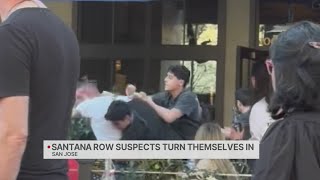 Suspects in Santana Row assault turn themselves in