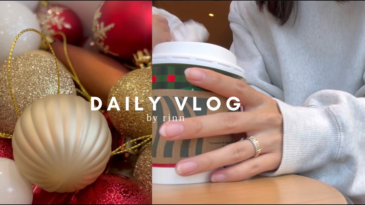 vlog | 冬の朝活ルーティン🍂年に１度の好きな季節を日々楽しむ主婦の日常🎄お家リセットday🧹