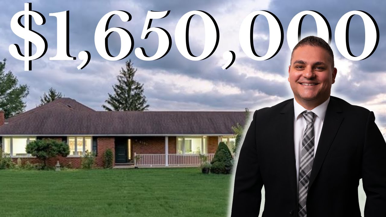 INSIDE Niagara Falls Waterfront Estate. Dream Home Alert!