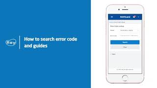 How to search error codes and guides