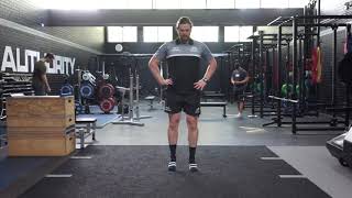 Body Weight Penguin March (Ankle Stability)