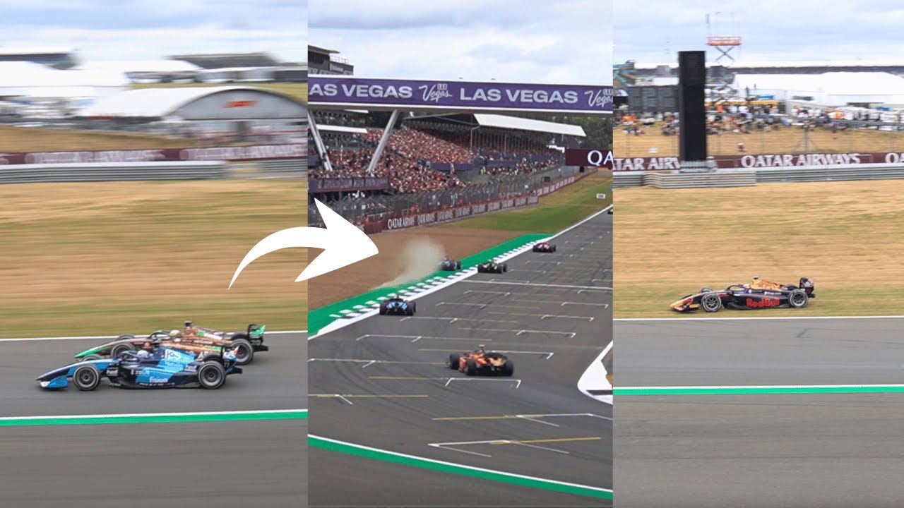 Dramatic Final Lap, F2 Sprint Race British GP 2025 | Last Lap Chaos at Silverstone [Crowd POV]