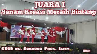 Juara 1 Lomba Senam Meraih Bintang RSUD dr. Soedono Prov. Jatim