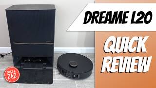 Dreame L20 Ultra Robot Vacuum & Mop QUICK REVIEW  *Drops mop pads before Vacuuming*