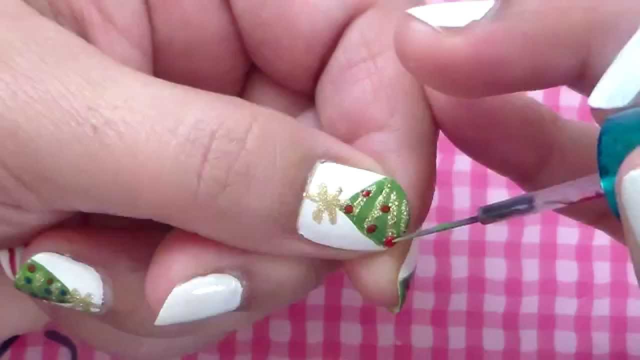 Tutoriales:Decoración de uñas(ESPECIAL NAVIDAD)