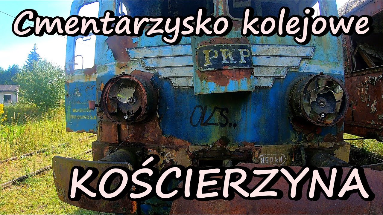 KOŚCIERZYNA -  Cmentarzysko taboru kolejowego