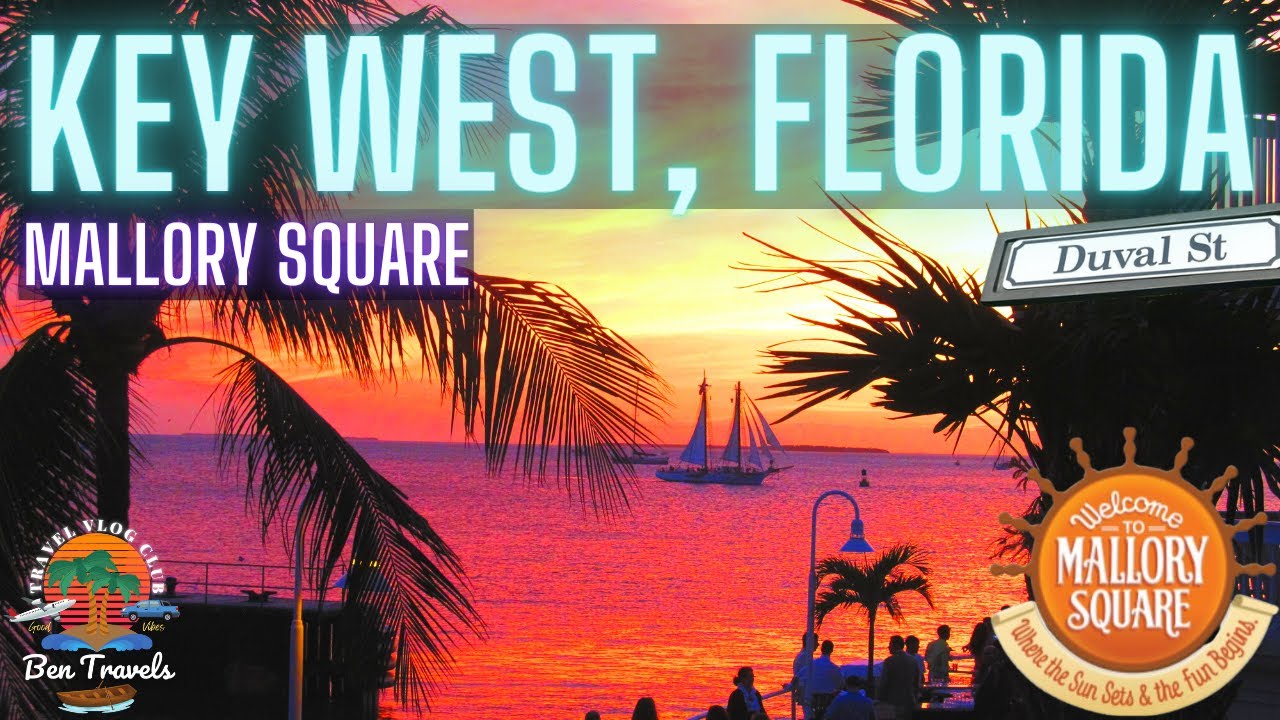 Key West Florida Mallory Square Sunset Celebration Duval Street