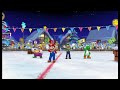 Mario Sonic At The Olympic Winter Games Dream Snowball Fight 7 Team Mario SM64DS 