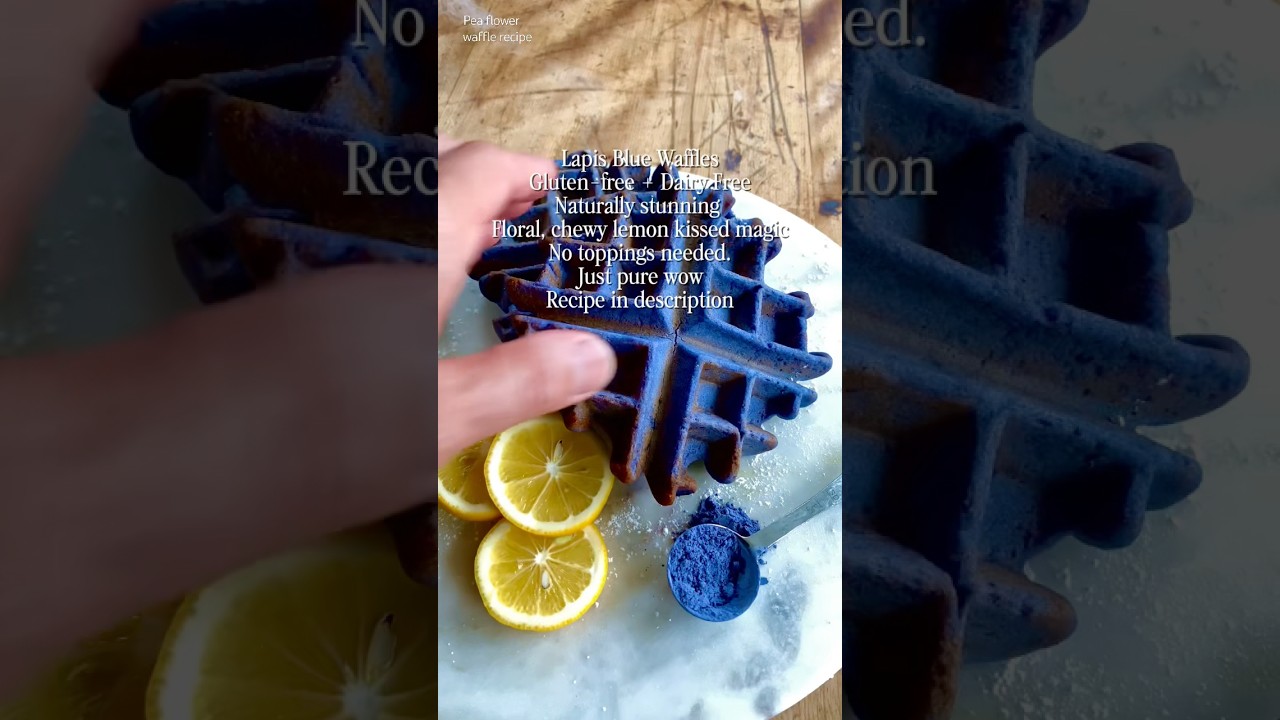 Tired of the same old waffle? Try these. #shorts #gluten-free #dairyfree #easy #foodie #mochiwaffle