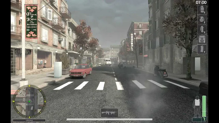 M320 Viewclass Projectile from North to South - America's Army 3 v3.2 Alley (HD720)