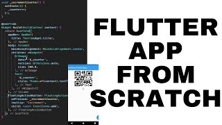 Flutter tutorial - create a mobile app from scratch