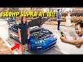 Meet The 15 Year Old Who Drives a 1500HP Toyota SUPRA! *Shocking Reactions*