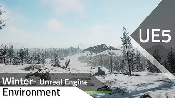 UE5 Winter Live - 3ds Max - Unreal Engine 5 #Unrealengine5 #3dsmax #gamedevelopement