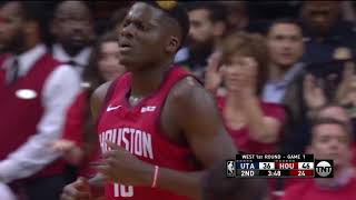 Clint Capela All Game Actions 04/14/2019 Utah Jazz vs Houston Rockets Highlights
