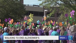 Quad City community members gather for annual Walk to End Alzheimer's