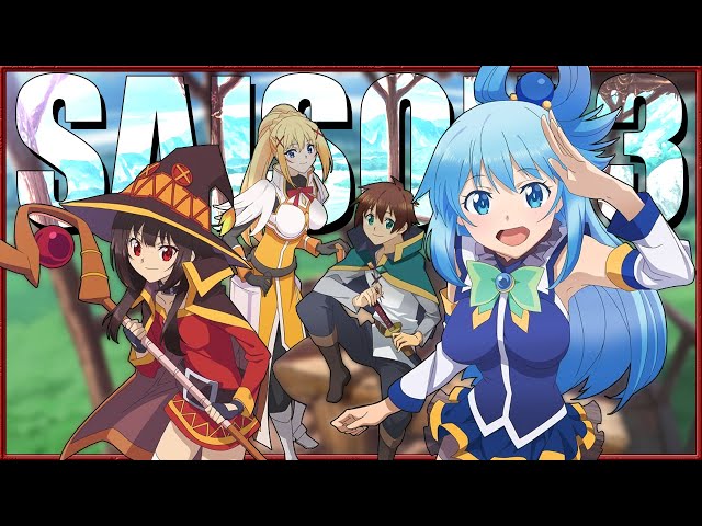 Konosuba Anime Confirms 3rd Season, Anime Adaptation of Konosuba