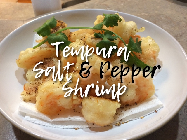 Tempura Salt & Pepper Shrimp (椒盐虾) | The Chinese Cuisine