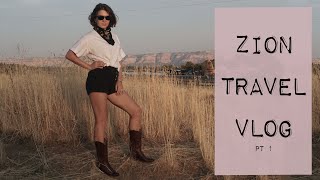 ZION MOUNTAIN RANCH & EMERALD POOLS | Escape From LA, Part 1| Travel Vlog | Zion National Park