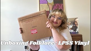 Unboxing my BIGGEST Vinyl ISO!  Folklore: Long Pond Studio Sessions Vinyl!
