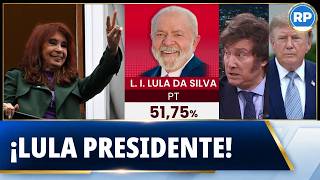 LULA IS PRESIDENT! ALL THE LIBERTARIANS AND REACTIONARIES ARE CRYING