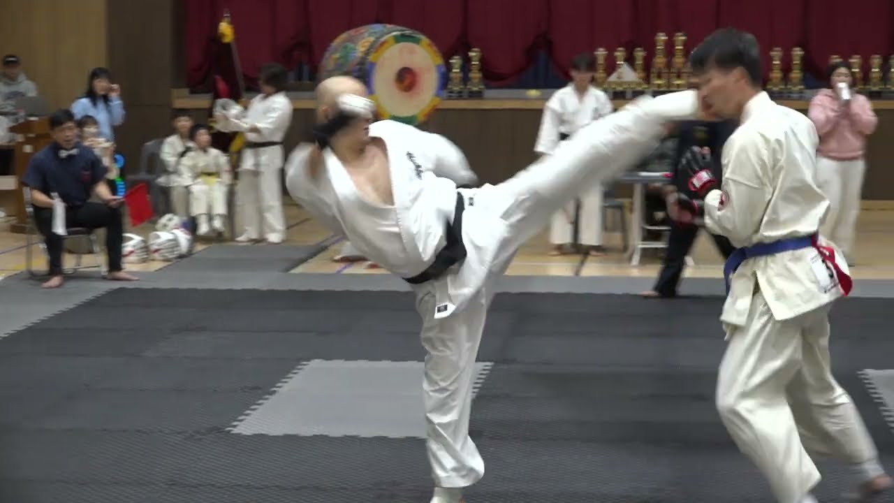 2024년 전북회장기 극진가라테 장년부 결승전 (한국 아재 VS 일본 아재)