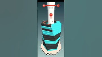 Amazing Game Play 😍😍 || Game Level #242 || New Game 2021 || Stack Ball 🏀 || Mobail || #Shorts