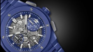 HUBLOT - BIG BANG INTEGRATED BLUE INDIGO CERAMIC – Hublot watch video