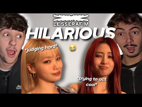 COUPLE REACTS TO "HILARIOUS le sserafim moments that live in my head rent free"