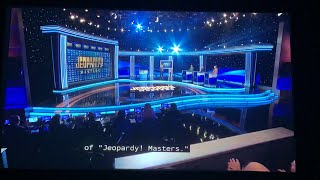 Jeopardy Masters Intro  Daily Double  Semifinal 2 52223