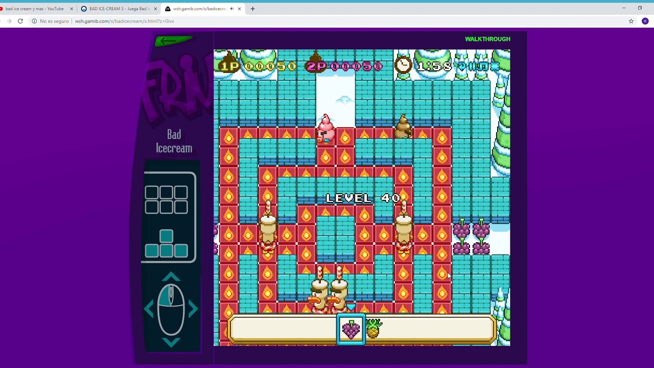 bad ice cream (jogo do sorvetinho) full game play level 1-21 