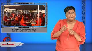 Hundreds of inmates help fight California wildfires (ASL - 11.3.19)