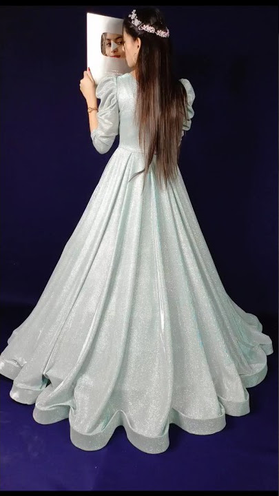 Cinderella/Party wear/gown cutting and stitching/part 2/long dress/umbrella frock/princess dress