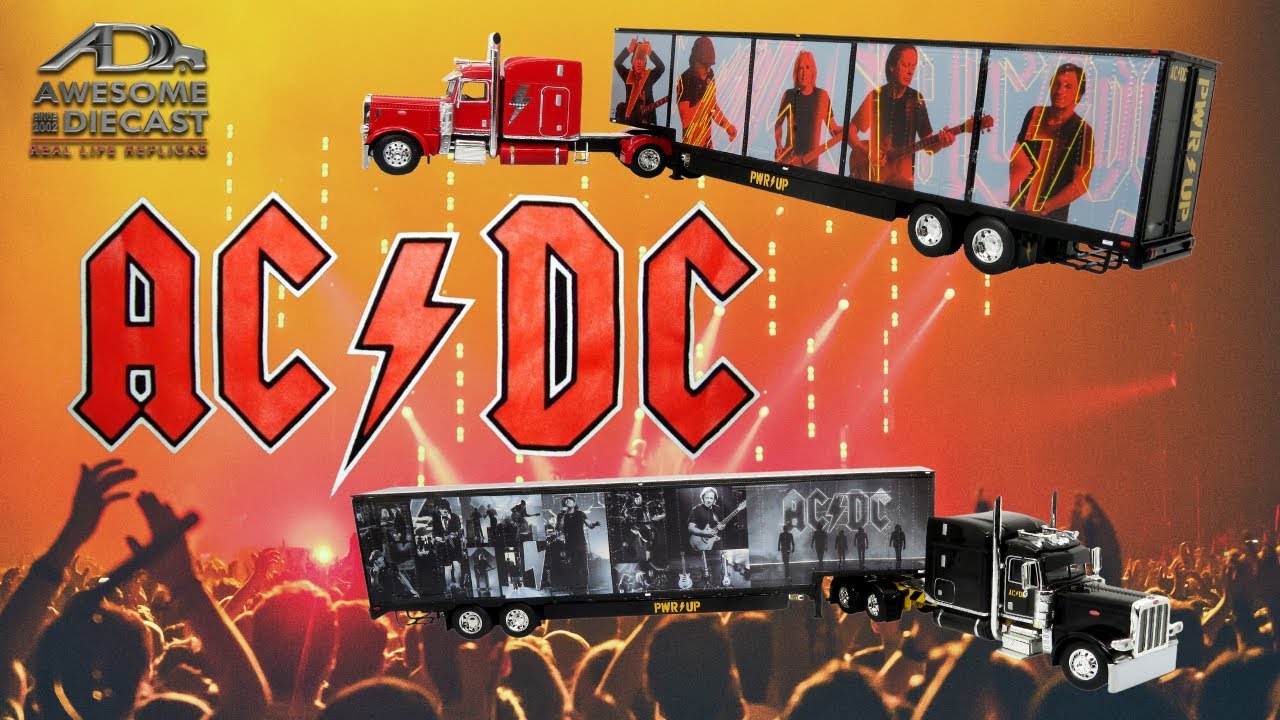 Awesome Diecast - DCP by FG 1:64 AC/DC Diecast Trucks - YouTube