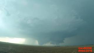 May 24th, 2016 Dodge City (Multi-vortex) Tornado Timelapse