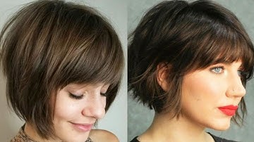 35 Brand New Short Bob With Bangs Haircuts And Hairstyles For  Stylish Ladies 2022