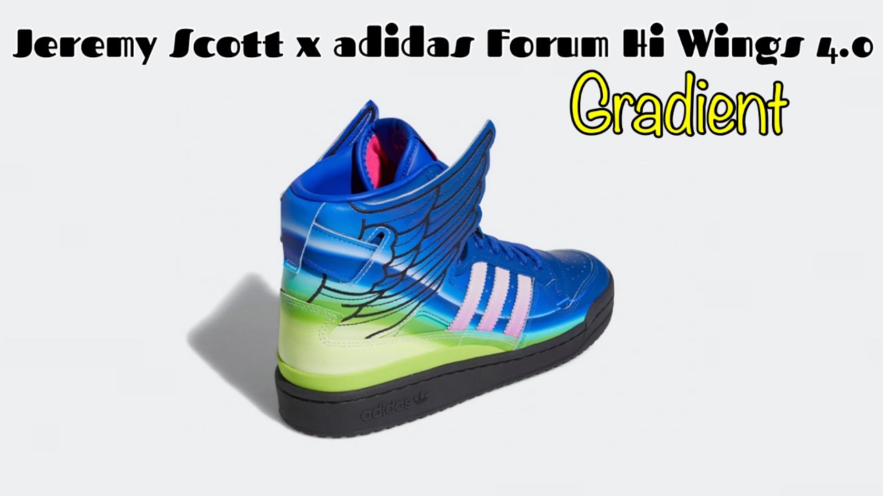 Jeremy Scott x adidas Forum Hi Wings 4.0 Gradient
