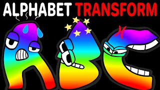 Alphabet Lore But They Rainbow A-Z...