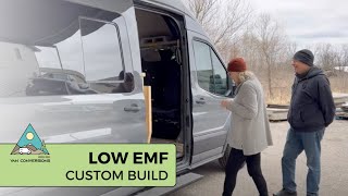 EMF-Sensitive Van Build Tour | 700W Solar, 600AH Batteries, Full Shower, and More!