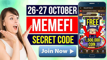 memefi combo today 26 October | memefi secret combo 26 October
