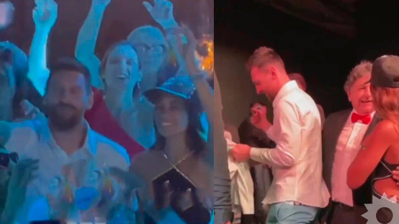 Lionel Messi revolucionó la fiesta de 15 de su sobrina mientras que Tagliafico se casaba