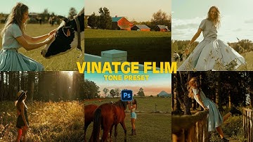 Vintage FlimTone | Photoshop Tutorial #photoshop #tutorial #photoshoptutorial #colorgrading