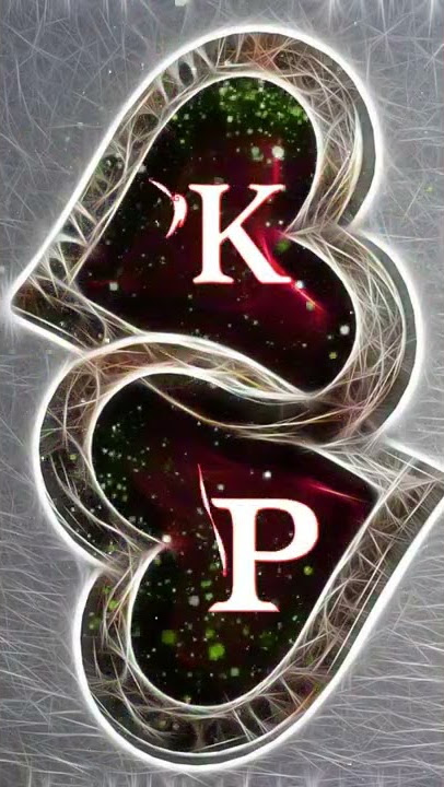 KP Letter Name Status) New Trending Name Art Video 🥰