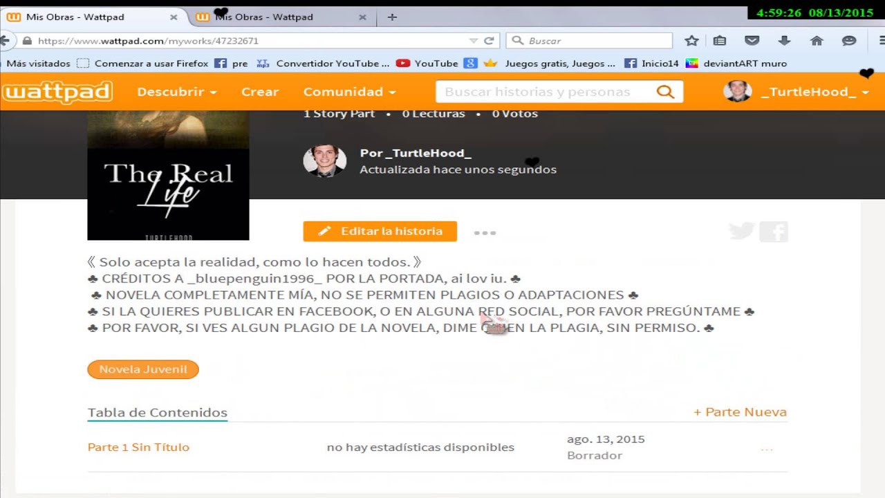 Como Escribir Un Libro En Wattpad