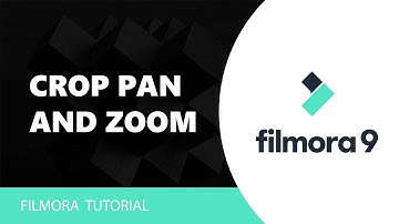 How To Crop Pan And Zoom In Filmora Tutorial