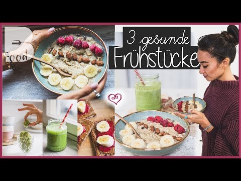 Gesundes Frühstück zum Abnehmen Rezepte. 