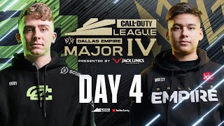 Call Of Duty League 2021 Season | Stage IV Major Tournament | Day 4