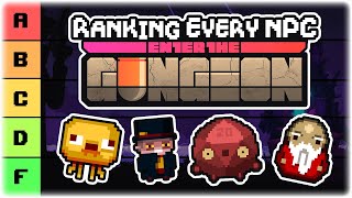 Ranking Every Npc In Enter The Gungeon Enter The Gungeon Best To Worst Tier List Youtube