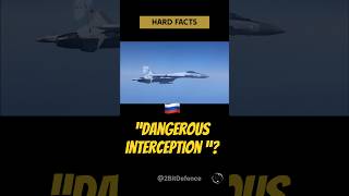 6 METRES FROM DISASTER! Russian Su-27 Intercepts 🇬🇧 spy plane #shorts #geopolitics