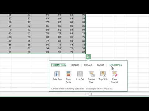Student performance tracking with Excel