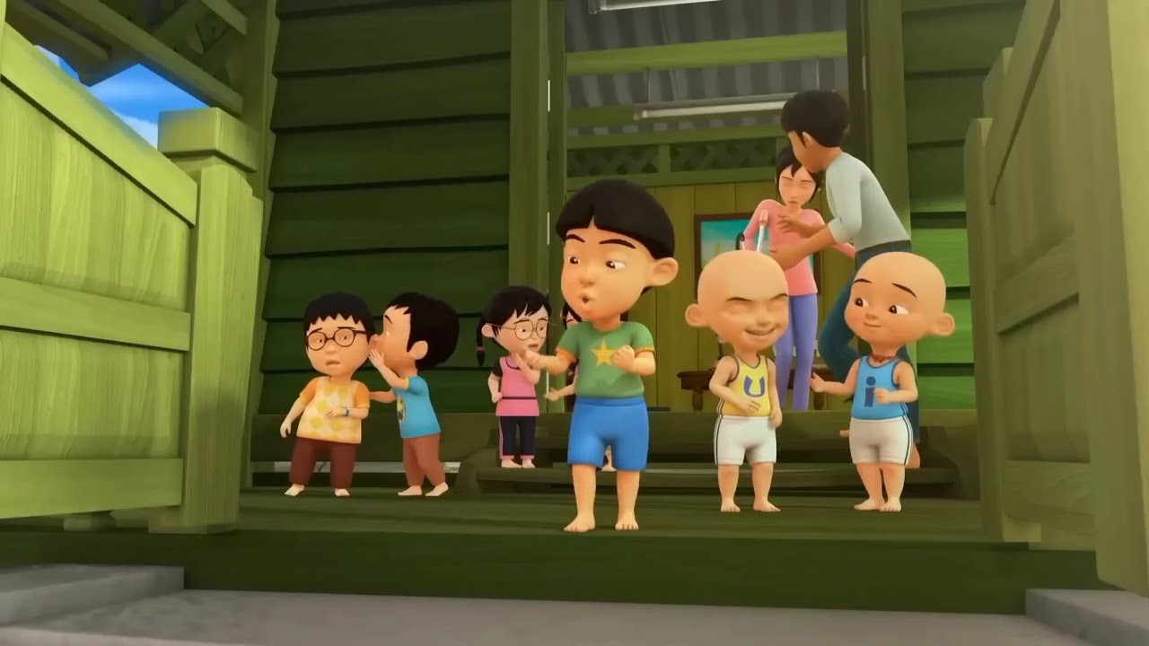 Merangkai Puzzle Dan Cuplikan Video Upin And Ipin Mail Ingin Menjadi